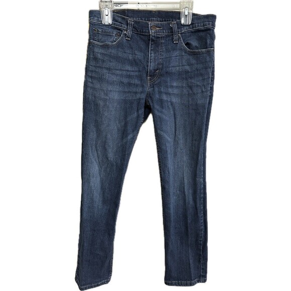 Levi's 511 Slim Fit Men's Original Strauss Dark‎ Blue Navy Denim Jeans 33 x 30